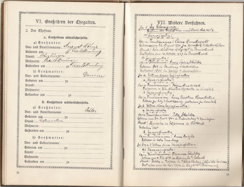 Hartmann-H�hne - Livret de famille p28-29